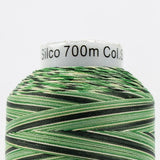 Thread - Lint-Free Cotton - Silco™ 35Wt - SCM08 - Greens/Tan - 700m/766yd