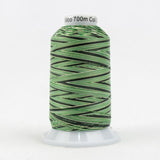 Thread - Lint-Free Cotton - Silco™ 35Wt - SCM08 - Greens/Tan - 700m/766yd