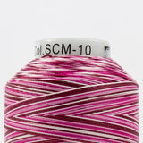 Thread - Lint-Free Cotton - Silco™ 35Wt - SCM10 - Burgundy/Fuchsia/Pinks - 700m/766yd