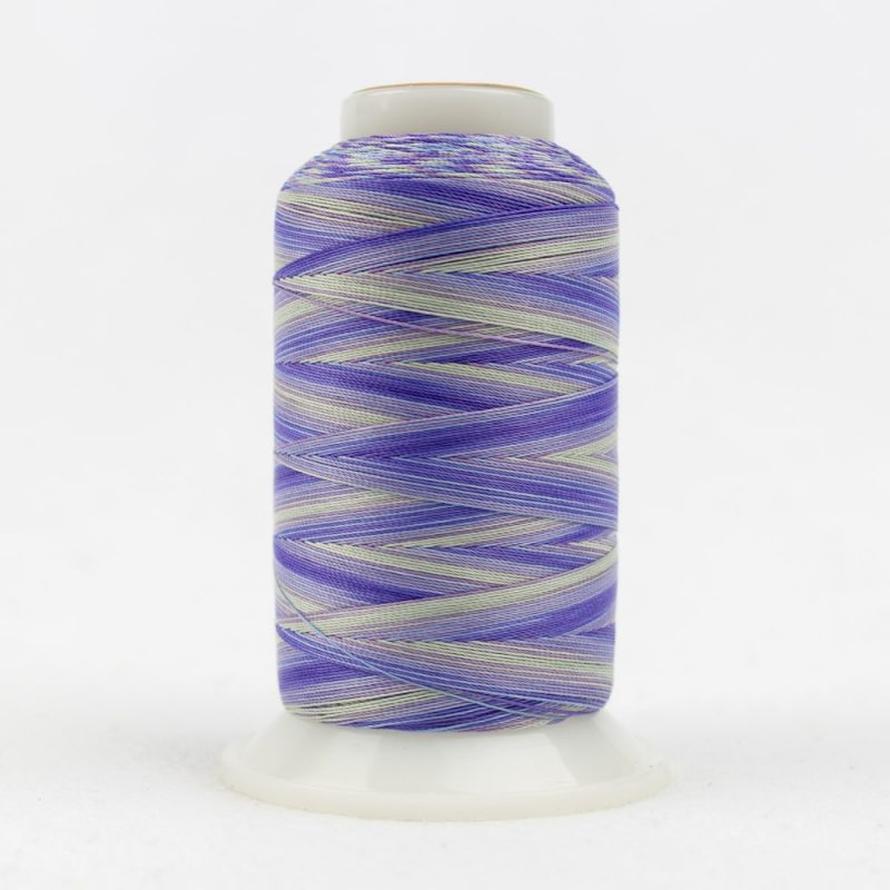 Thread - Lint-Free Cotton - Silco™ 35Wt - SCM12 - Voilets/Blues - 700m/766yd
