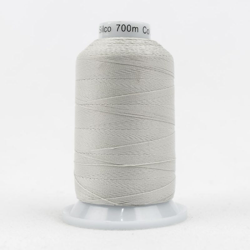 Thread - Lint-Free Cotton - Silco™ 35Wt - SC04 - Light Grey - 700m/766yd