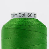 Thread - Lint-Free Cotton - Silco™ 35Wt - SC17 - Holiday Green - 700m/766yd