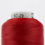 Thread - Lint-Free Cotton - Silco™ 35Wt - SC29 - Holiday Red - 700m/766yd