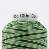 Thread - Lint-Free Cotton - Silco™ 35Wt - SCM08 - Greens/Tan - 700m/766yd