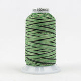 Thread - Lint-Free Cotton - Silco™ 35Wt - SCM08 - Greens/Tan - 700m/766yd