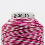 Thread - Lint-Free Cotton - Silco™ 35Wt - SCM10 - Burgundy/Fuchsia/Pinks - 700m/766yd