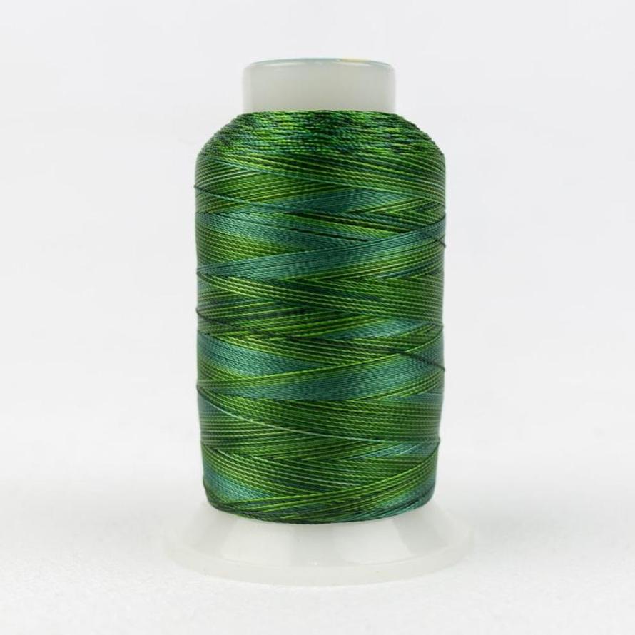 Threads - Dyed Rayon - Mirage 30Wt - MR03 - Multi Greens - 800m/875yd