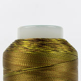 Threads - Dyed Rayon - Mirage 30Wt - MR06 - Yellow Green Brown - 800m/875yd
