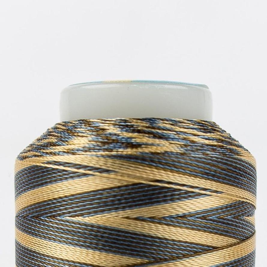 Threads - Dyed Rayon - Mirage 30Wt - MR08 - Blue Brown - 800m/875yd