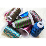 Threads - Dyed Rayon - Mirage 30Wt - MR30 - Greens - 800m/875yd