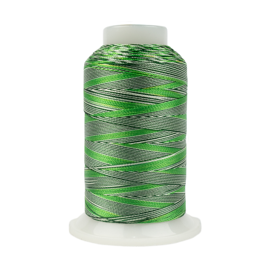 Threads - Dyed Rayon - Mirage 30Wt - MR30 - Greens - 800m/875yd
