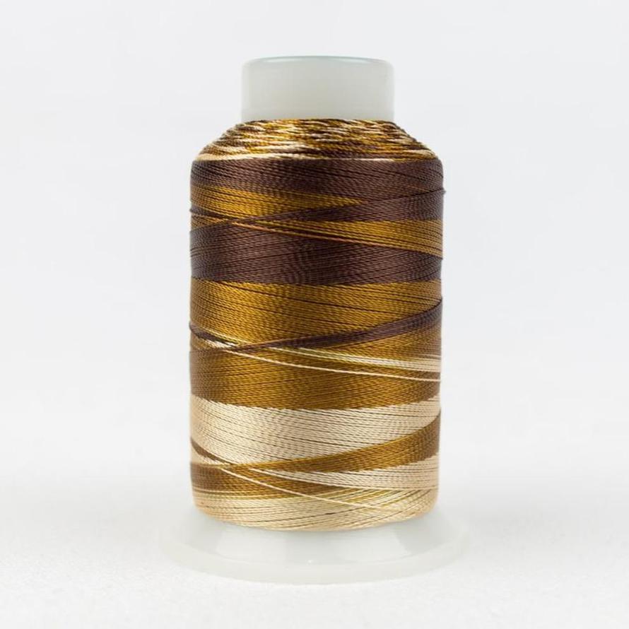 Threads - Dyed Rayon - Mirage 30Wt - MR34 - Gold Browns - 800m/875yd