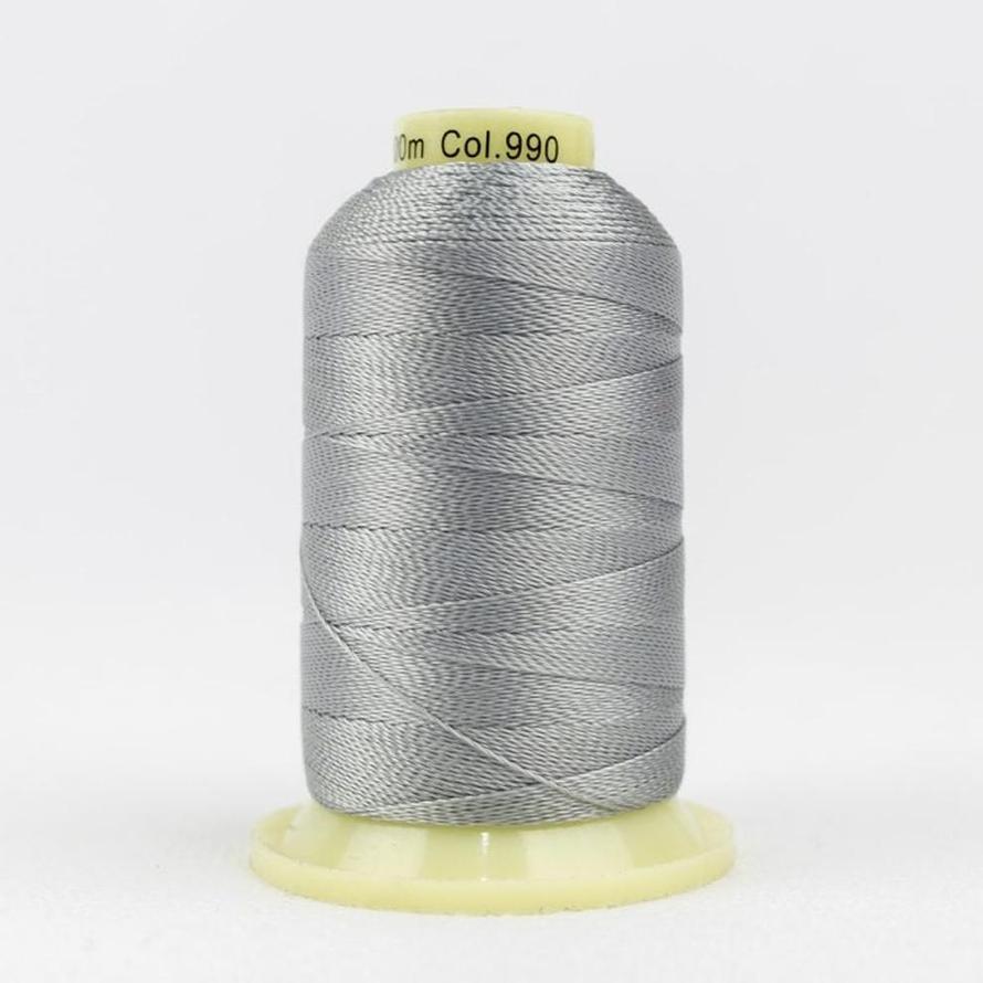Threads - Rayon - Accent 12Wt - AC990 - Light Grey - 400m/437yd