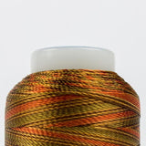 Threads - Rayon - Accent 12Wt - ACM11 - Multi Harvest - 400m/437yd