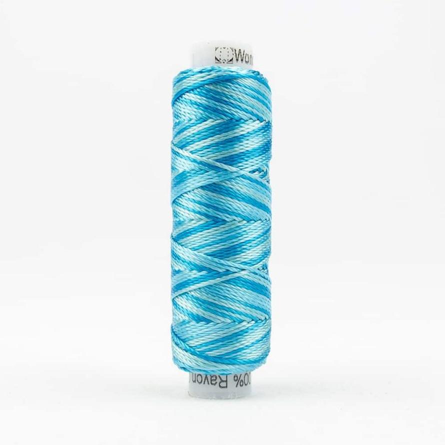 Threads - Rayon - Sue Spargo Razzle 8Wt - SSRZMS05 - Little Blue Box - 46m/50yd
