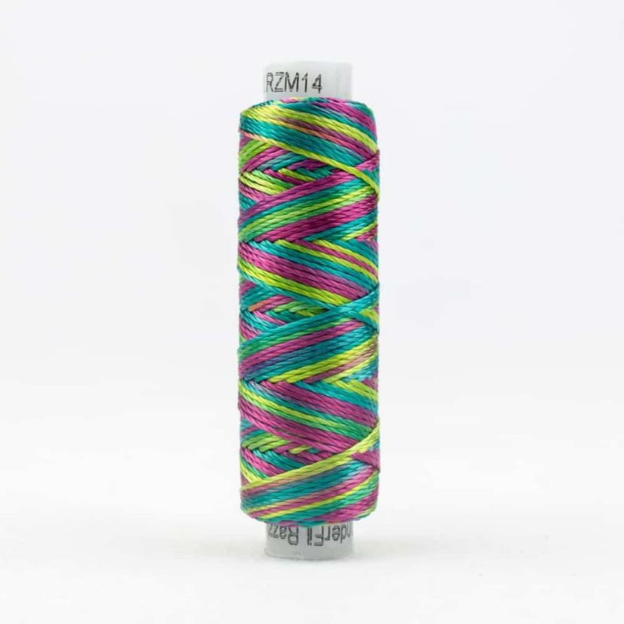 Threads - Rayon - Sue Spargo Razzle 8Wt - SSRZMS14 - Urban Garden - 46m/50yd