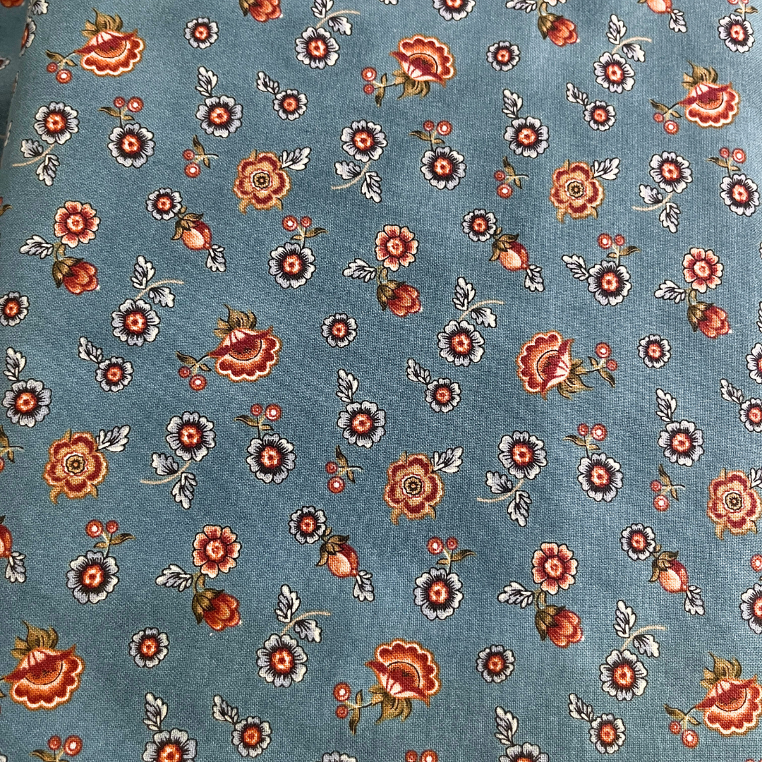 Torrington By Dover Hill 3854 100% Cotton Fabric WOF 110cm-  112cm
