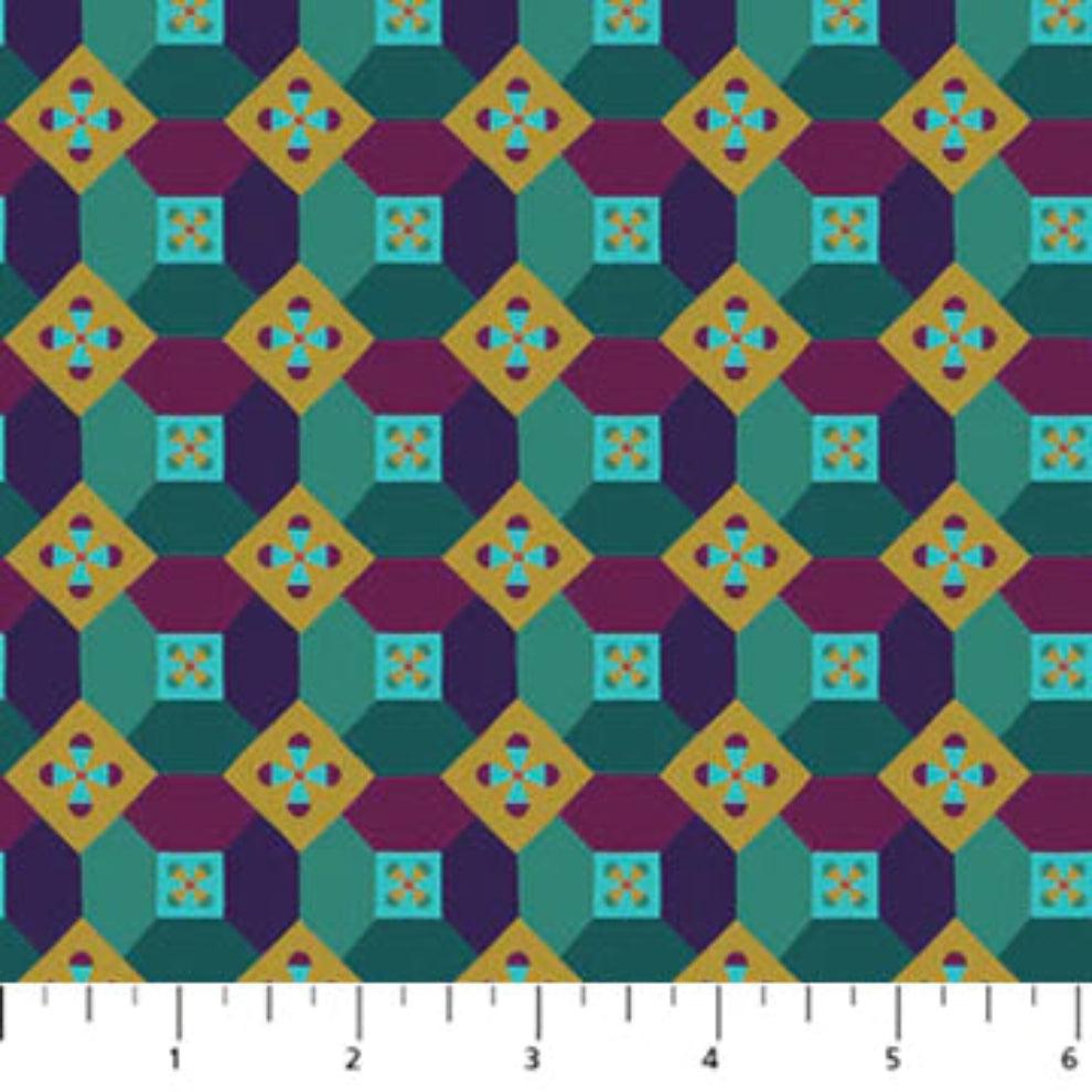 Trade Winds 90863-64 by Kathy Doughty for Figo 100% Cotton WOF 110cm- 112cm