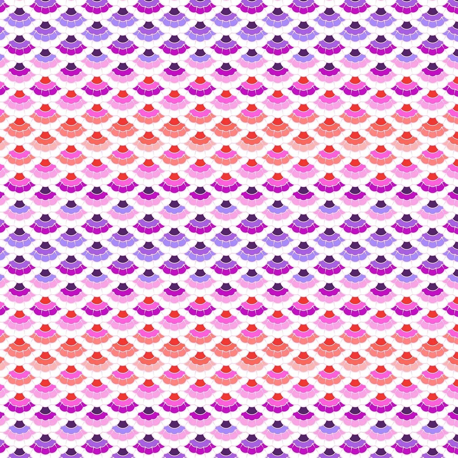 Tula Pink Floral Reef – Aquatic Lace – Ultraviolet (PWTP269)