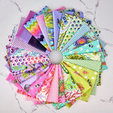 Tula Pink Floral Reef Fat Quarter Bundle 25 pieces Handcut (Preorder April/May 2026)