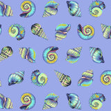 Tula Pink Floral Reef – Lil Shelly – Marine (PWTP266)