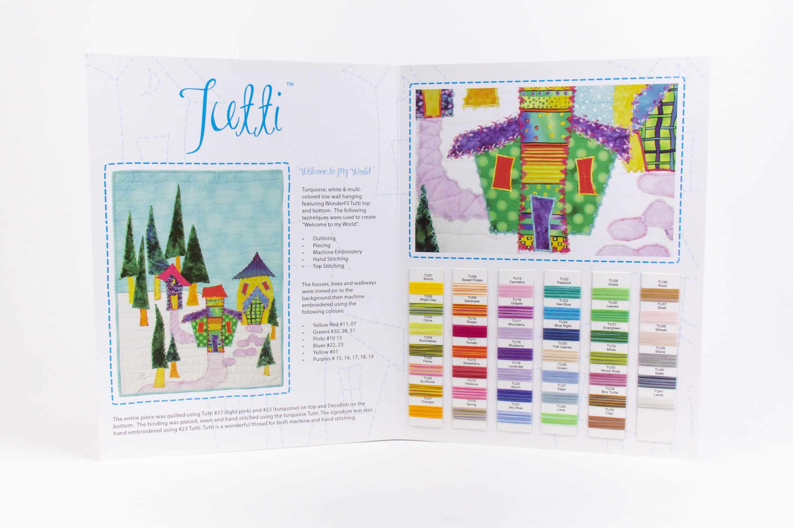 WonderFil Thread Colour Cards