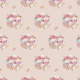 Misty Morning Bouquets C11581 Blush - Riley Blake Designs - Floral Flowers on Pin Dot 1283