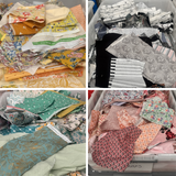 100% Cotton Fabric End of Bolts | Scraps |Remnants $10 per $100 grams