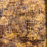 Brown Batik 100% Cotton Fabric WOF 110cm-112cm