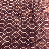 Brown Batik 100% Cotton Fabric WOF 110cm-112cm