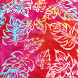 Red Batik  301Q-3 100% Cotton Fabric WOF 110cm- 112cm