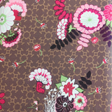 Michael Miller Peacock Jane Patt 5087 Violet 100% Cotton WOF 110cm-112cm