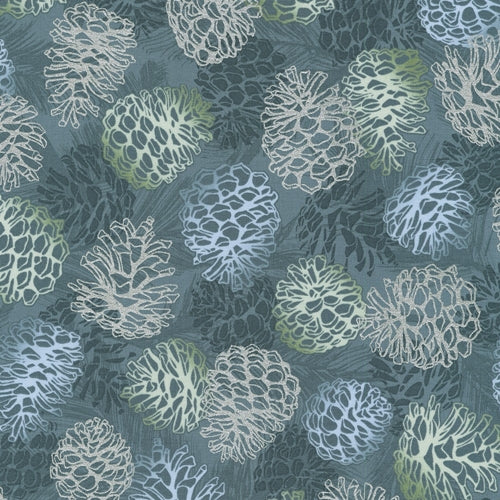Winterstone 22454-66 Slate - 100% Cotton