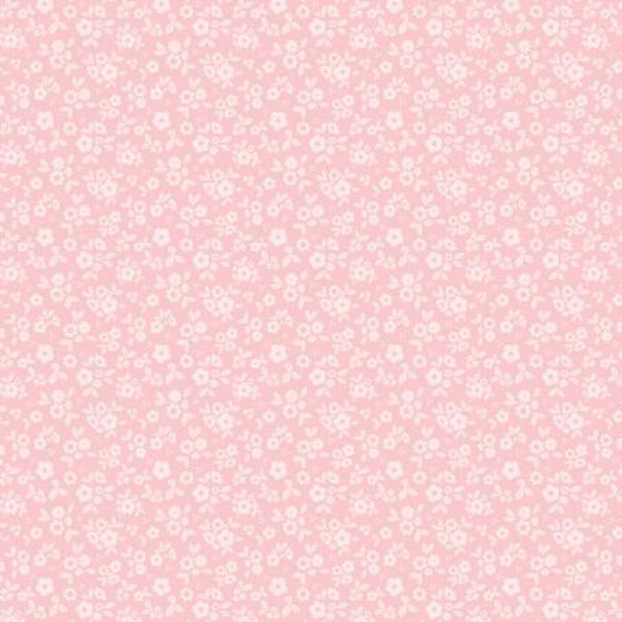 Goose Creek Gardens – Soft Breeze Pink WF20812 - 100% Cotton