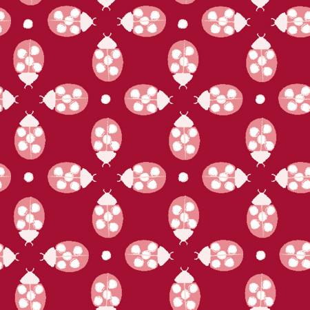 Ladybug Mania – Y3177-4 Ladybug Red - 100% Cotton