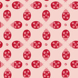 Ladybug Mania – Y3177-41 Ladybug Light Pink - 100% Cotton