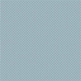 A repeating pattern of small white dots on a dusty light blue background.