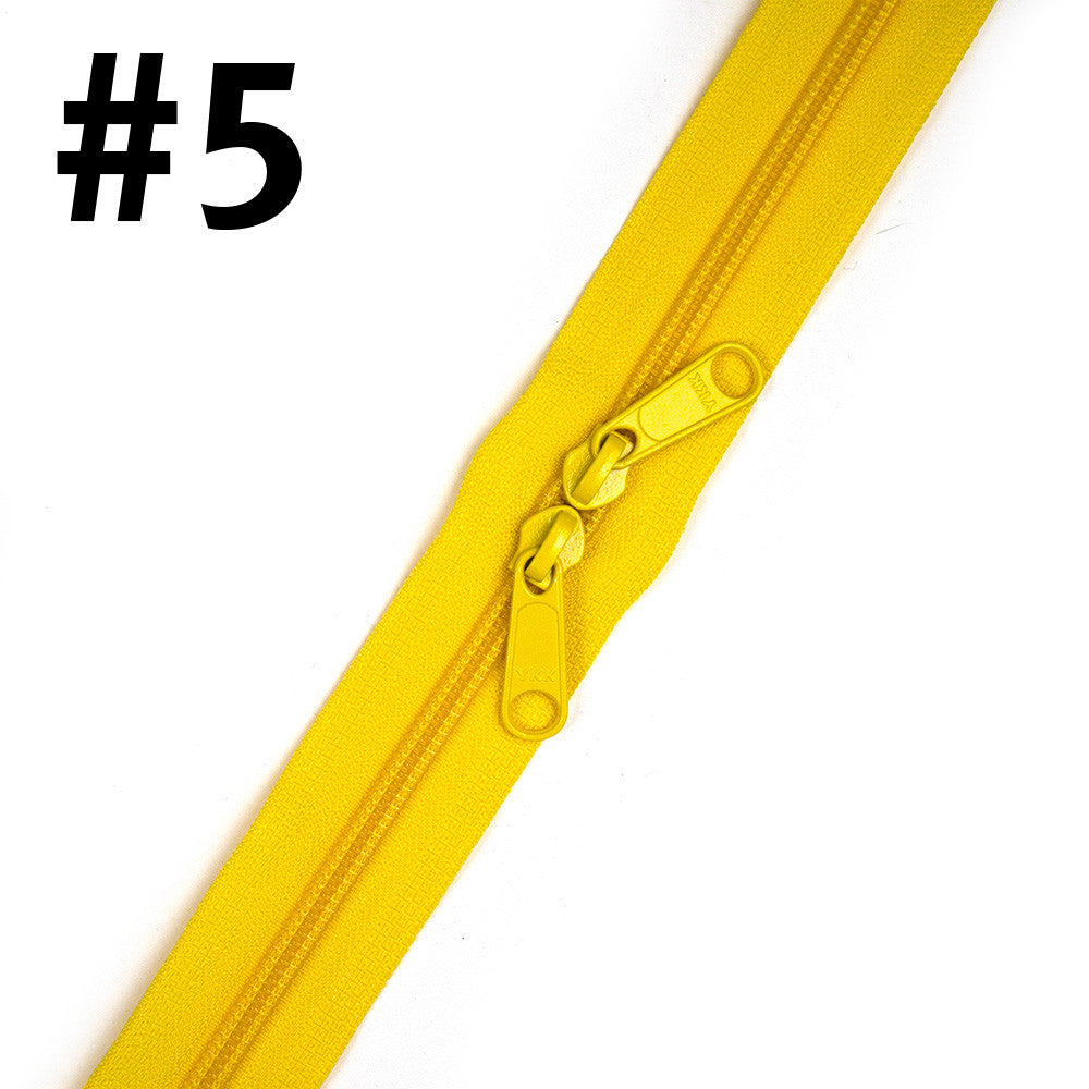 YKK #5 Bag Zipper 110cm (43") Double-Slide Handbag