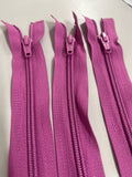 Zip Mauve/Purple 45cm