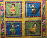 ABC Pals Panel (Raggedy Ann Dolls)