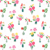 Liberty Cotton - PAINTERS VASE 6003B - 100% Cotton