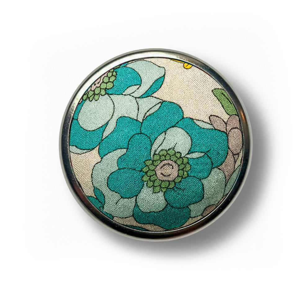 Tana Lawn Liberty Pin Cushion and Coloured Pin Gift Set