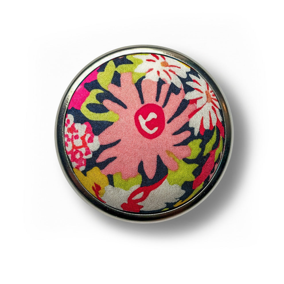 Tana Lawn Liberty Pin Cushion and Coloured Pin Gift Set