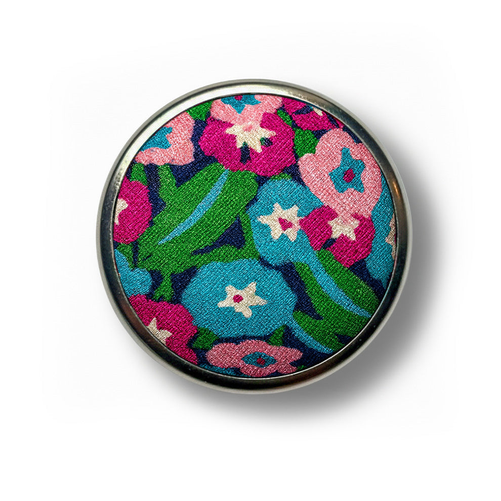 Tana Lawn Liberty Pin Cushion and Coloured Pin Gift Set