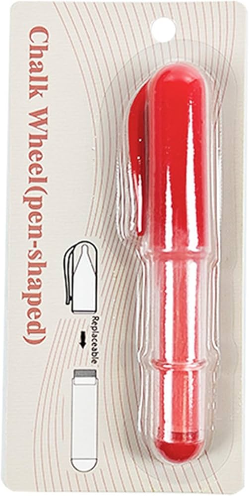Chalk Wheel (Pen-Shaped).   RED