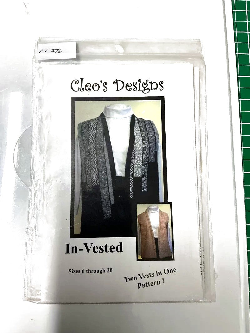 Cleo's Designs In-Vested Pattern