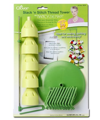 Stack 'n Stitch Thread Tower with Nancy Zieman by Clover