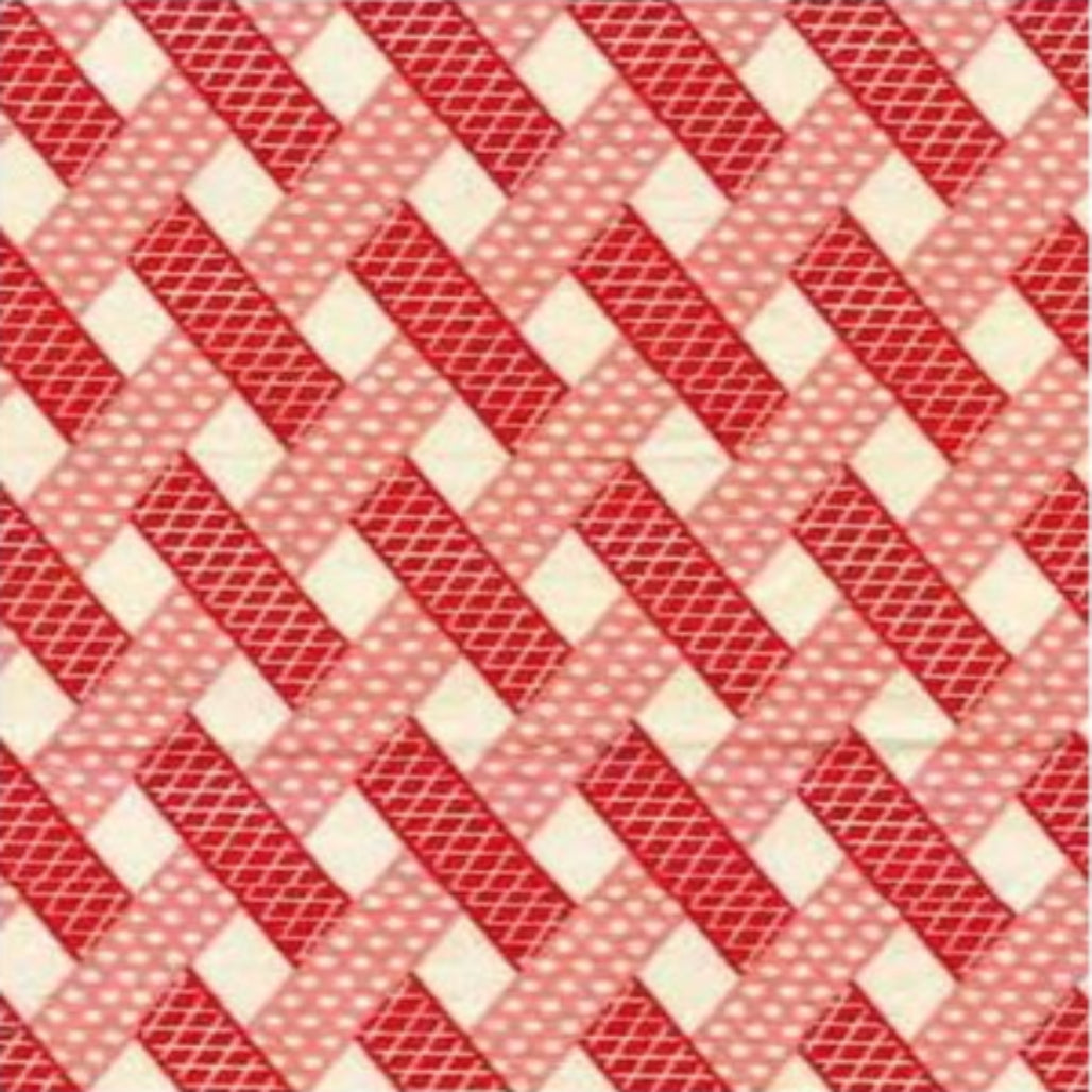 Sajou Damas Rouge Fabric