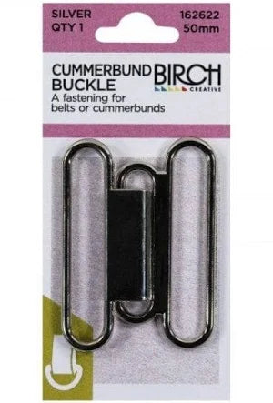 Birch Cummerbund Buckle 50mm