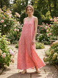 SUMMER SKIES AND FIREFLIES GARDEN TEA ROSE - C16376-TEAROSE - 100% Cotton